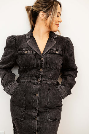 
                
                    Load image into Gallery viewer, The Austin Denim Dress
                
            