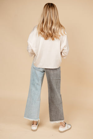 Ceros Two Tone Jeans