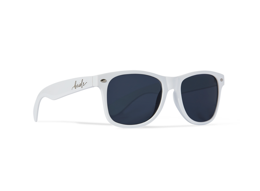 
                
                    Load image into Gallery viewer, White Bride Sunglasses
                
            
