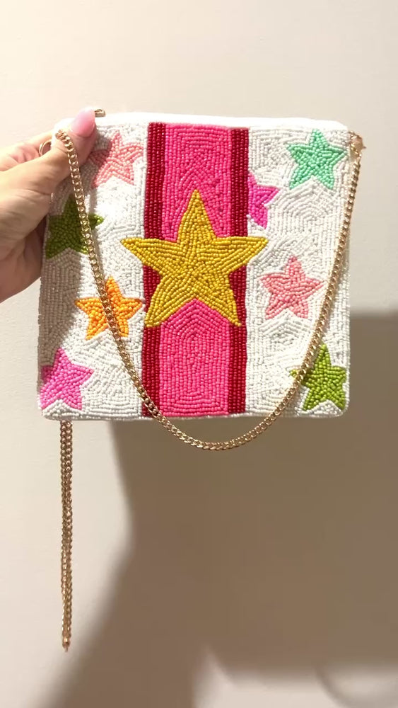 
                
                    Load and play video in Gallery viewer, All Star Beaded Purse
                
            